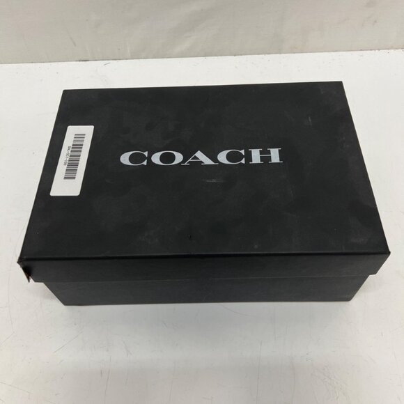 COACH Waverly 85mm SMTL Gunmetal Pumps in box - Picture 3 of 14